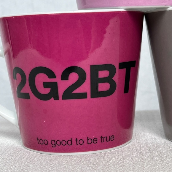 Cute designer porcelain mug set, by TOCA. - Picture 6 of 14